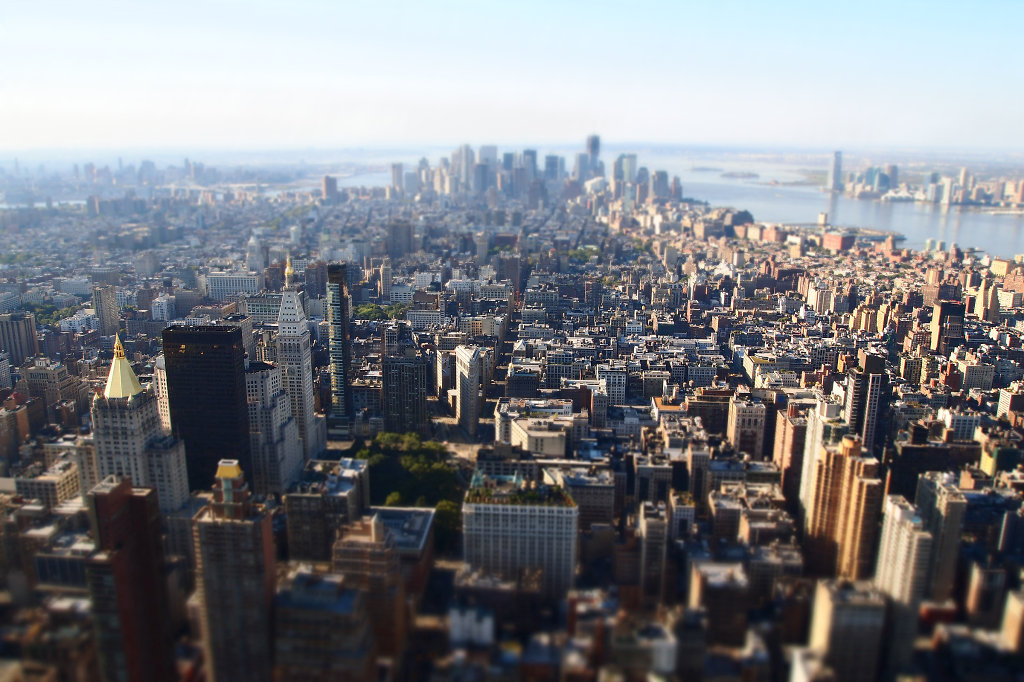 Lower Manhattan (Tilt-Shift)