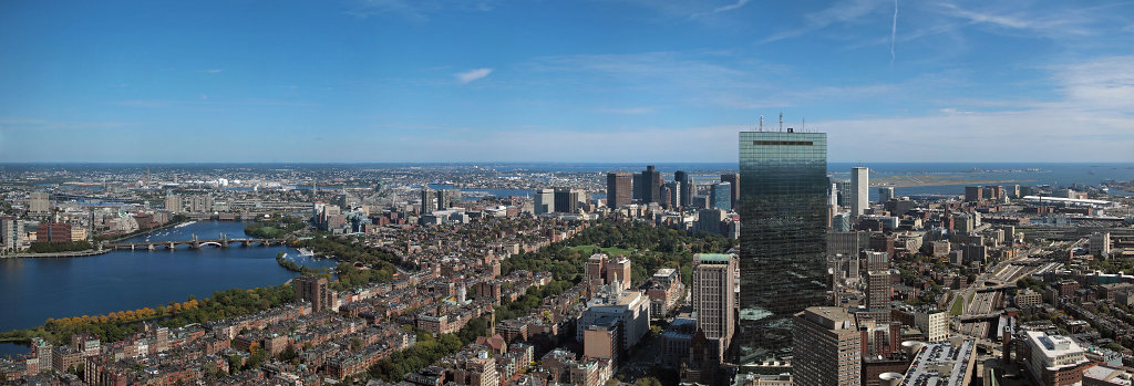 Panorama of Boston