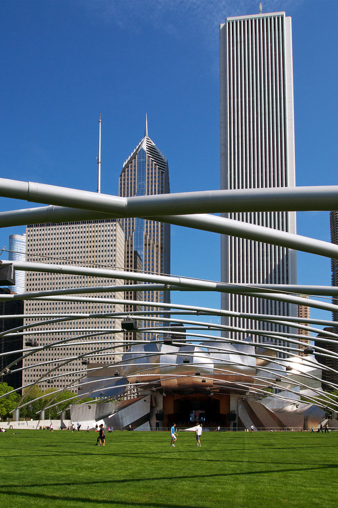 Jay Pritzker Pavilion in Millennium Park