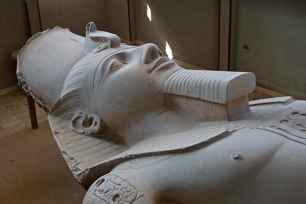 Statue of Ramesses II in Memphis