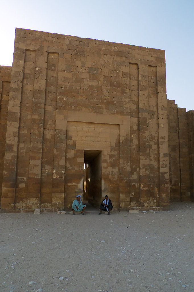 Entrance to the Temple of Saqqara